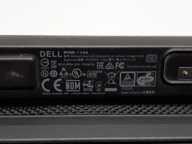 Dell Latitude 12 Rugged 7202 Tablet Mobile Keyboard T03HKYB