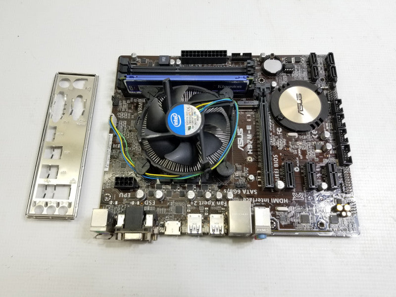 ASUS H97M-E Micro-ATX Motherboard w/ i7-4790@3.6GHz, 4GB RAM