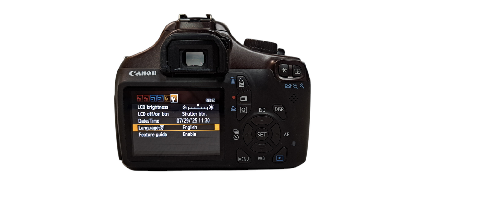 Canon EOS Rebel T3 Camera | No Lens & No Battery Q