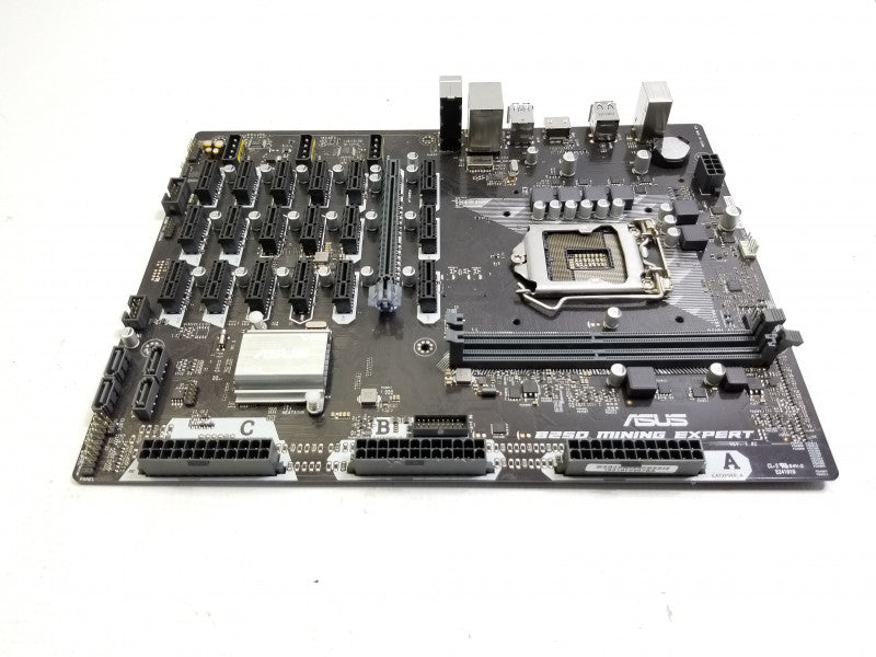 ASUS B250 Mining Expert Motherboard, No I/O Shield * FOR PART