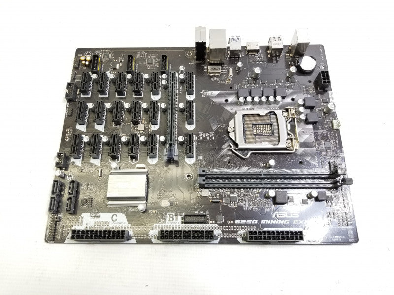 ASUS B250 Mining Expert Motherboard, No I/O Shield * FOR PART