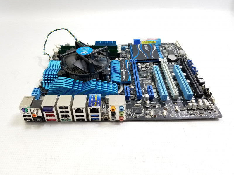 ASUS P8Z68 Deluxe/Gen3 w/ i5-3470T@2.9GHz, 4GB RAM, no I/O Shield