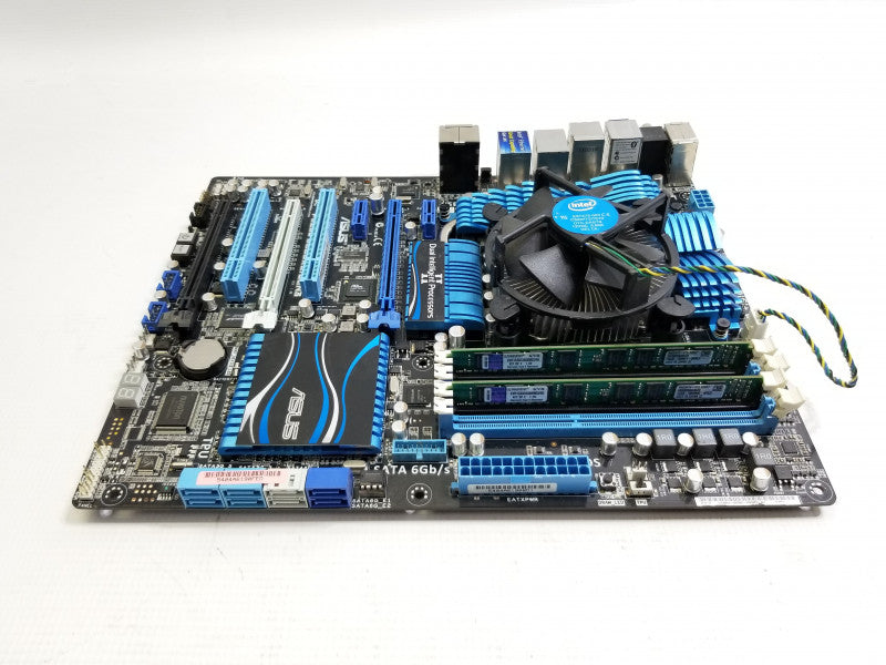 ASUS P8Z68 Deluxe/Gen3 w/ i5-3470T@2.9GHz, 4GB RAM, no I/O Shield
