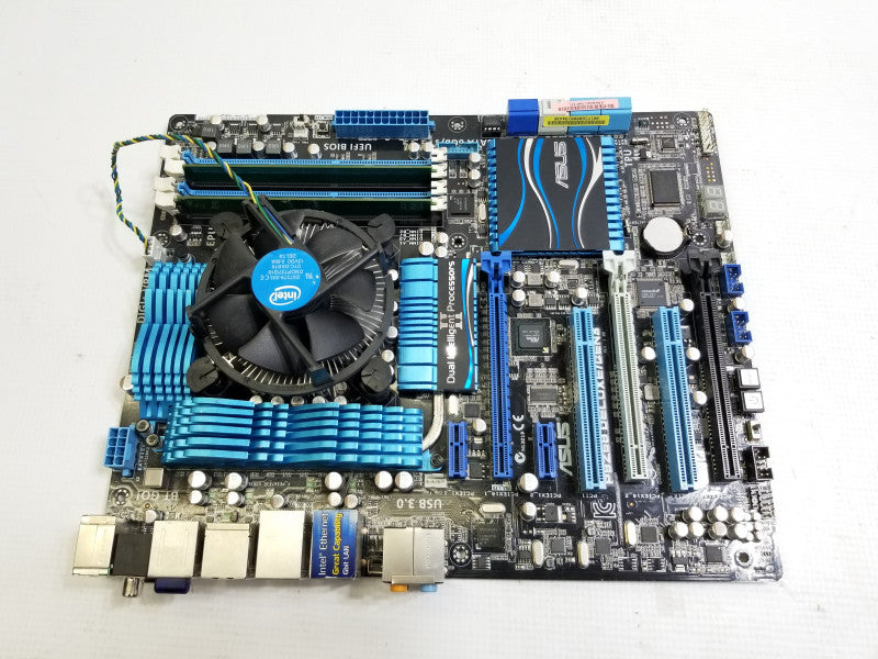 ASUS P8Z68 Deluxe/Gen3 w/ i5-3470T@2.9GHz, 4GB RAM, no I/O Shield
