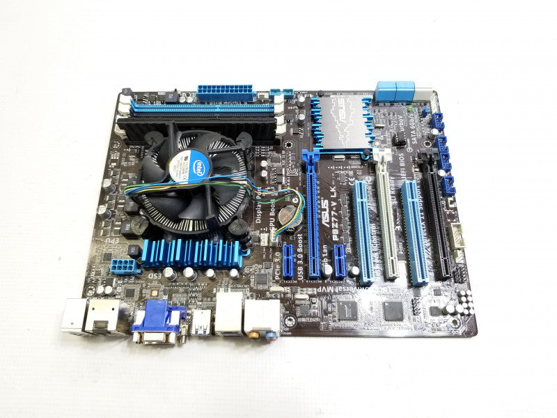 ASUS P8Z77-V LK w/ i7-3770K@3.5GHz, 4GB RAM