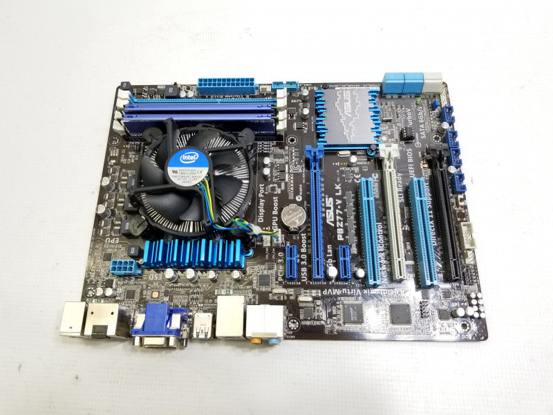 ASUS P8Z77-V LK w/ i7-3770K@3.5GHz, 8GB RAM, No I/O Shield