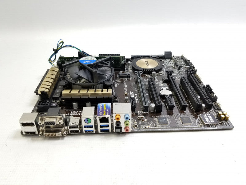 ASUS Z97-A w/ i7-4790K@4GHz, 4GB RAM, No I/O Shield