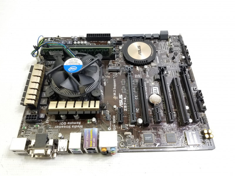 ASUS Z97-A w/ i7-4790K@4GHz, 4GB RAM, No I/O Shield