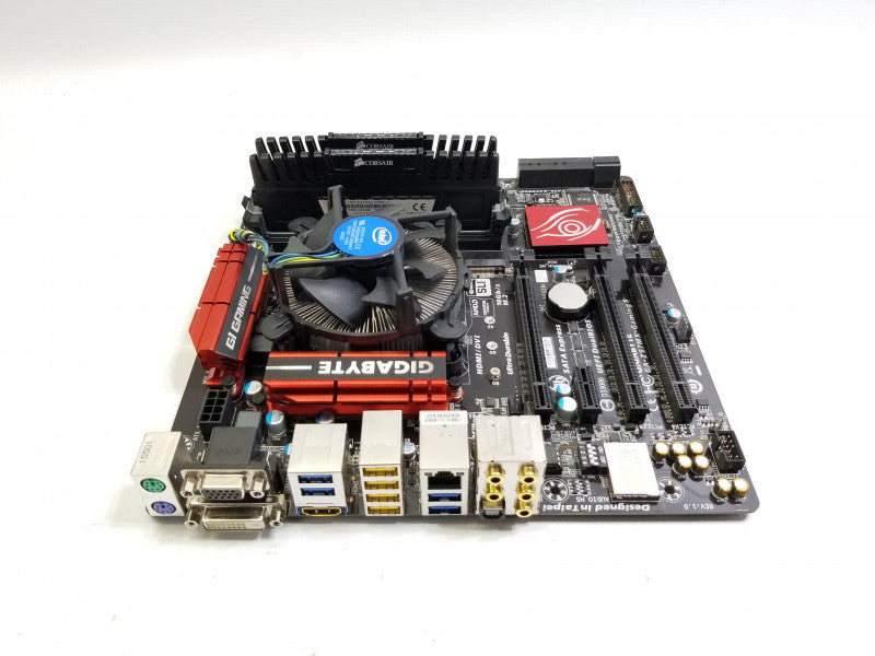 GIGABYTE G1 GA-Z97MX-Gaming w/ i7-4790K@4GHz, 8GB RAM