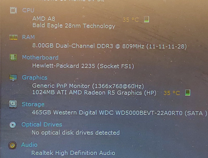 HP ProBook 455 G2 AMD A8-7100U 1.8GHz 8GB RAM 500GB HDD 15.6\\"