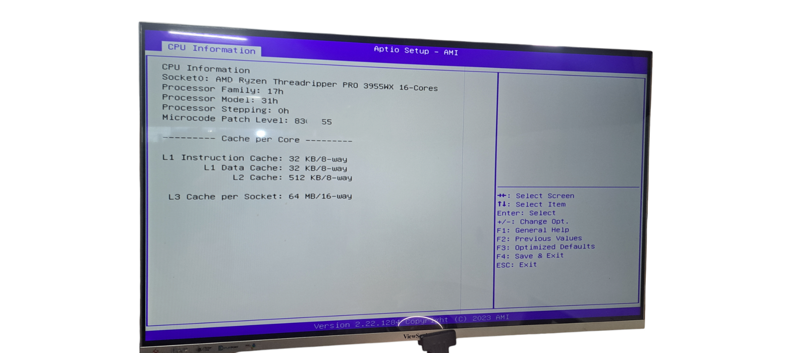 Custom Workstation 16 Cores  Ryzen Thread ripper PRO 3955WX|16GB|500GB NVMe
