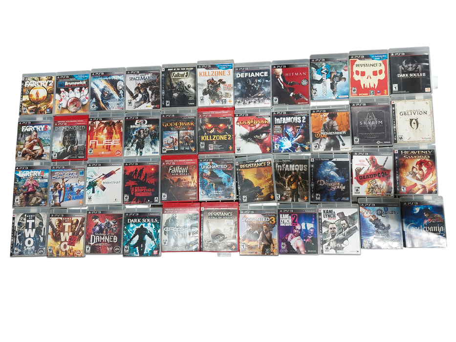 Bundle of ( 124 Games )  PS3 Games & Accessories  =