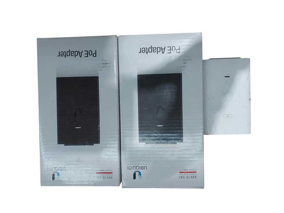 Lot 8x Ubiquiti networks PoE Adapters 24V & 48V