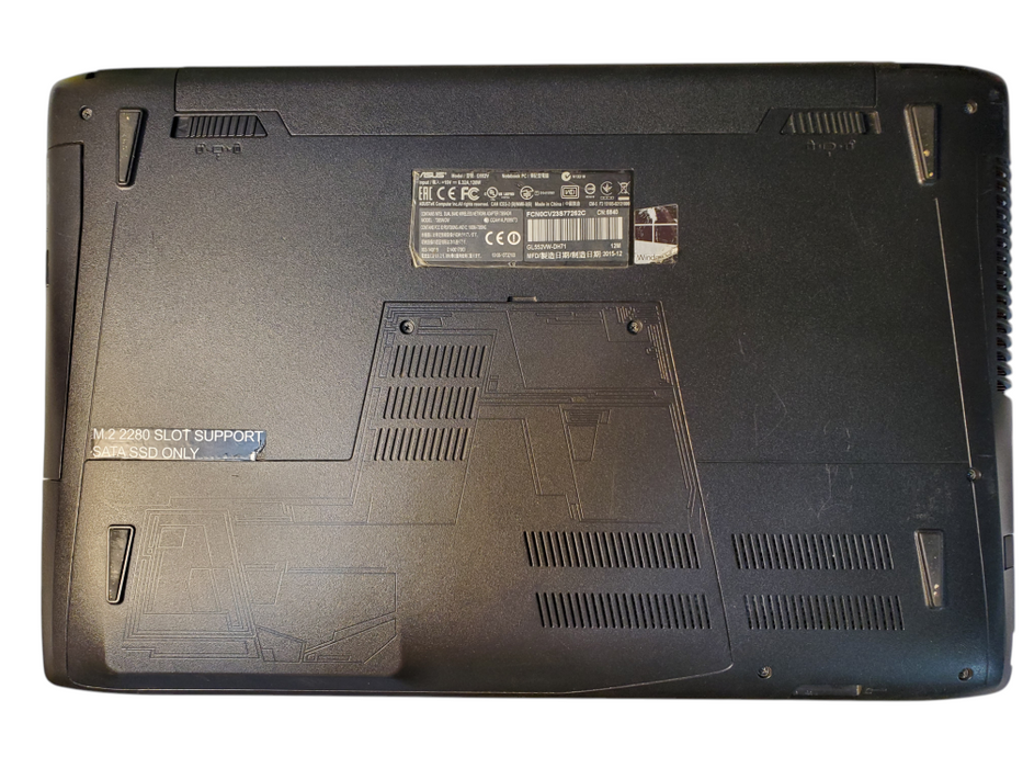 ASUS RoG GL552V Intel i7-6700HQ@2.6GHz 1GB RAM 240GB SSD  Lap200