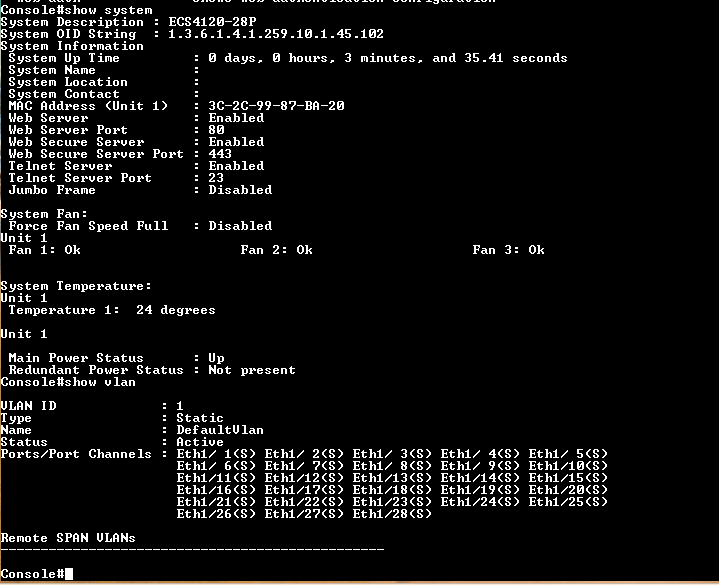 Edge-core ECS4120-28P - 24x 1G Copper Enterprise Switch Q$