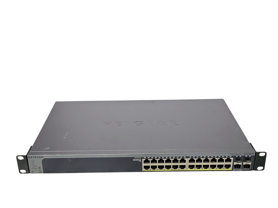 NetGear proSafe 24-Port Gigabit Smart Switch w/ PoE and 4 SFP Ports GS728TP _