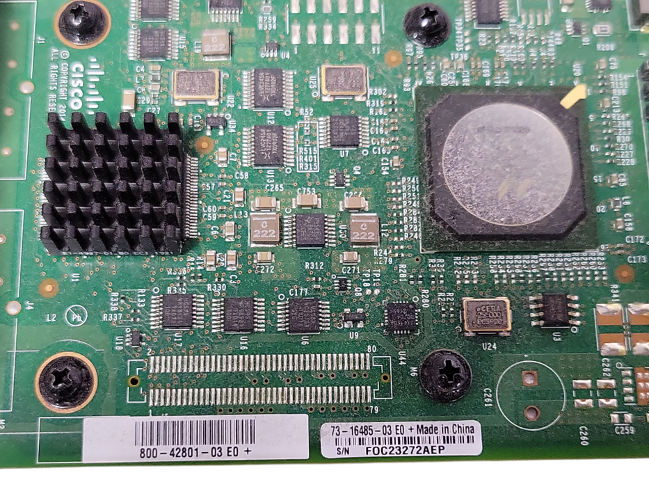 Cisco NIM-ES2-8-P 8-port Gigabit Ethernet LAN Router module _