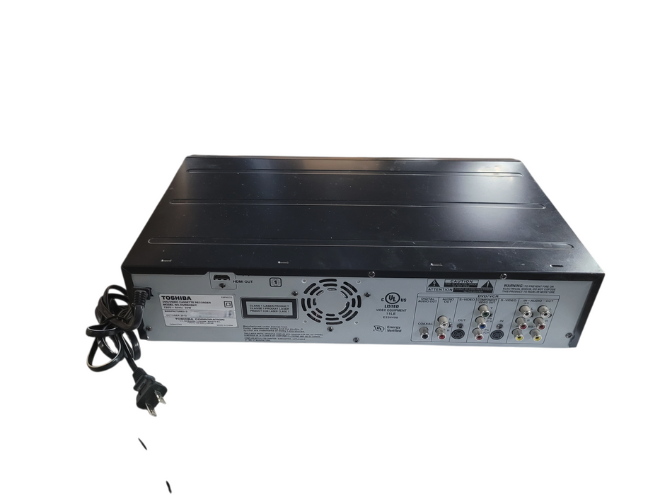 Toshiba DVR620KC DVD/VCR Combo Recorder HDMI 1080 Upscaling | NO REMOTE