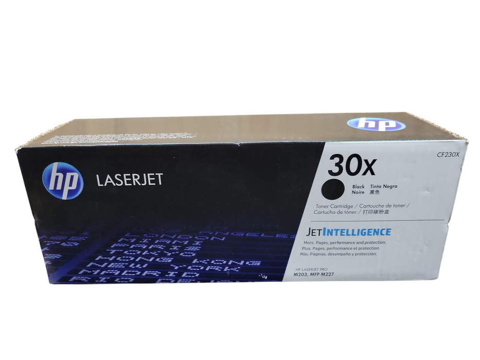 Genuine HP 30X Black LaserJet Toner Cartridge CF230X New Sealed !