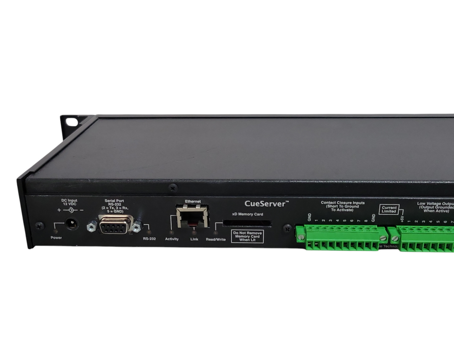 Interactive Technologies CS-800 CueServer Playback Processor, READ _