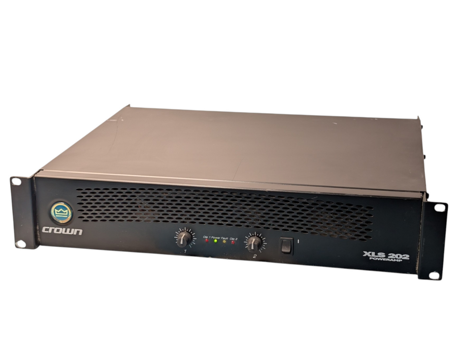 CROWN XLS 202 PowerAMP 2 Channel Rack Power Amplifier  -