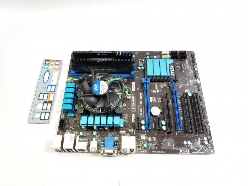MSI ZH77A-G43 Motherboard w/ i7-3770@3.4GHz, 16GB RAM