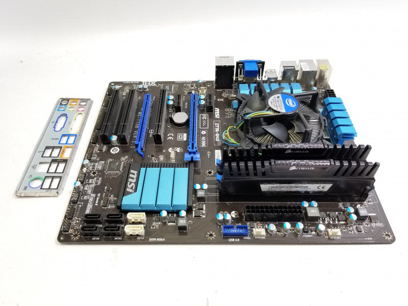 MSI ZH77A-G43 Motherboard w/ i7-3770@3.4GHz, 16GB RAM