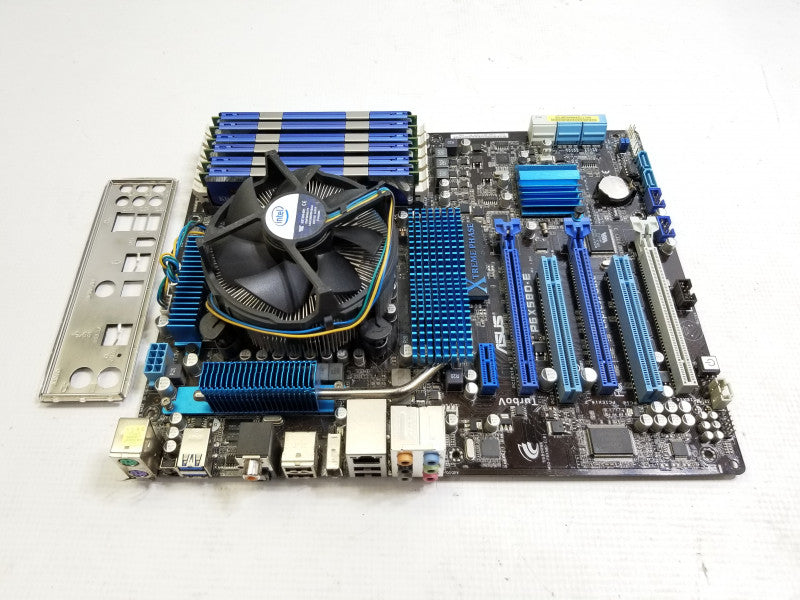 ASUS P6X58D-E Motherboard w/ i7 CPU 950@3.07GHz, 12GB RAM