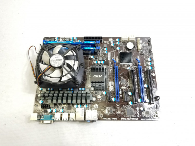 MSi 970A-G46 Motherboard w/ AMD FX-4130@3.8GHz, 16GB RAM, No I/O Shield