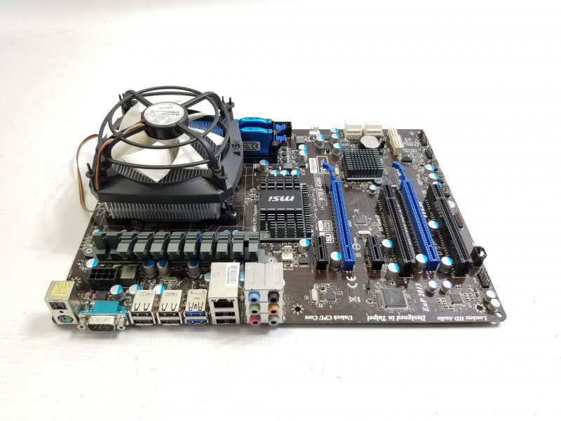 MSi 970A-G46 Motherboard w/ AMD FX-4130@3.8GHz, 16GB RAM, No I/O Shield