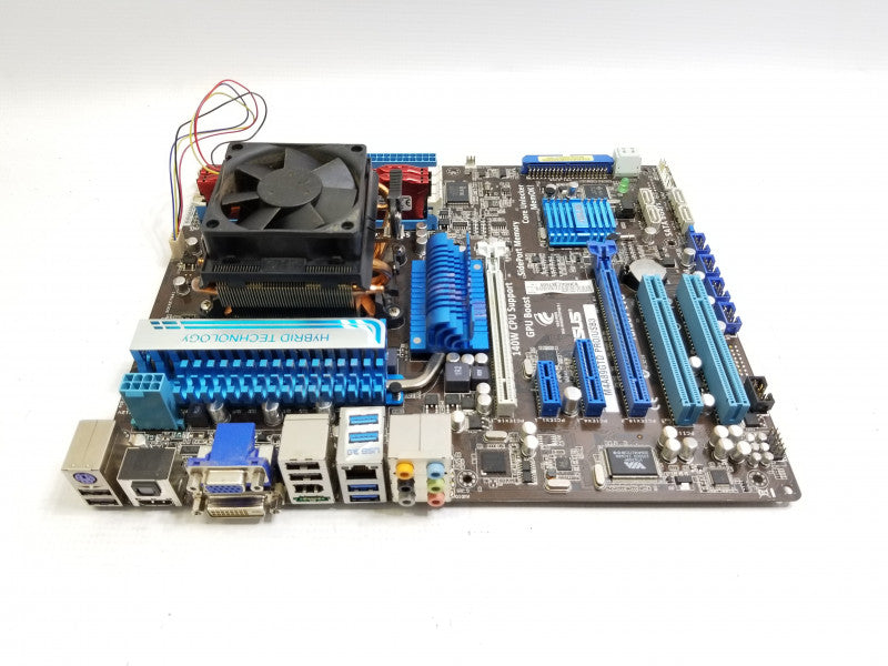 ASUS M4A89GTD PRO/USB3 Motherboard w/ AMD Phenom 955@3.2GHz, 16GB RAM, No I/O Shield