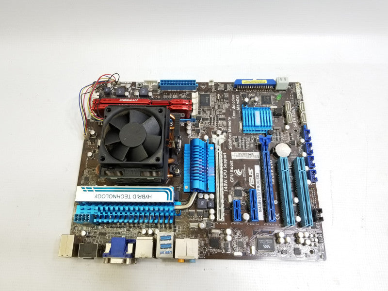 ASUS M4A89GTD PRO/USB3 Motherboard w/ AMD Phenom 955@3.2GHz, 16GB RAM, No I/O Shield
