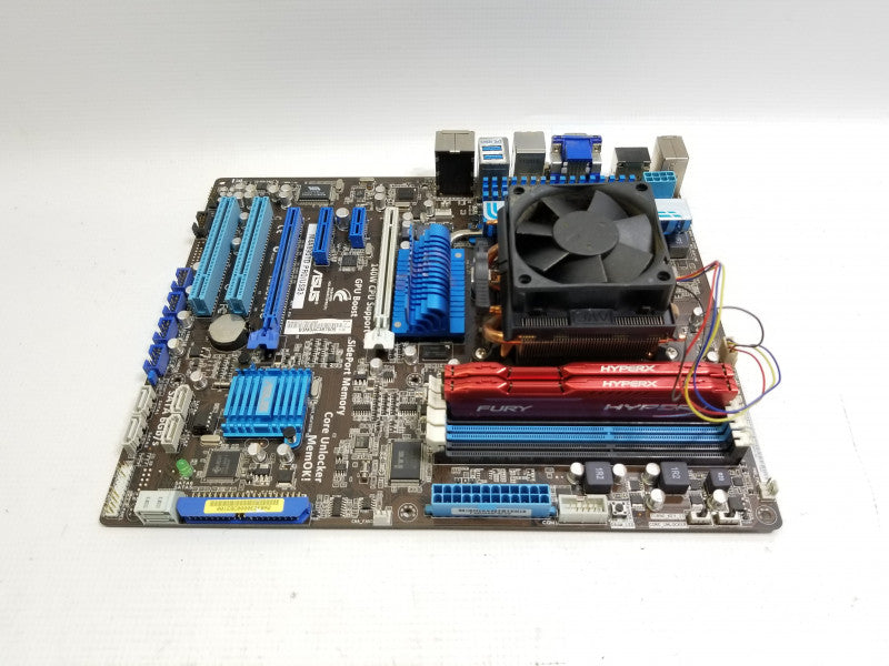 ASUS M4A89GTD PRO/USB3 Motherboard w/ AMD Phenom 955@3.2GHz, 16GB RAM, No I/O Shield