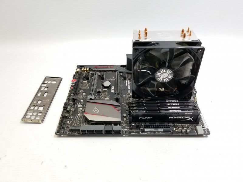 ASUS MAXIMUS VIII HERO Desktop Motherboard w/ i7-6700K@4GHz, 32GB RAM