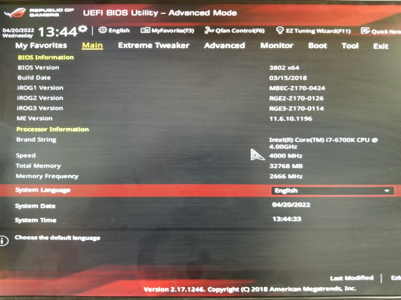 ASUS MAXIMUS VIII HERO Desktop Motherboard w/ i7-6700K@4GHz, 32GB RAM