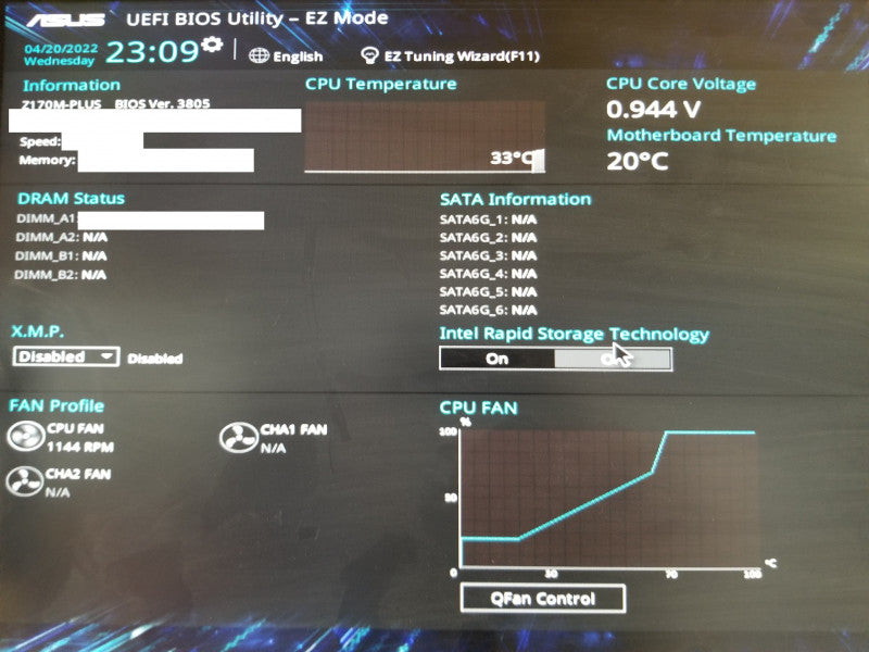 ASUS z170m-plus Motherboard DDR4