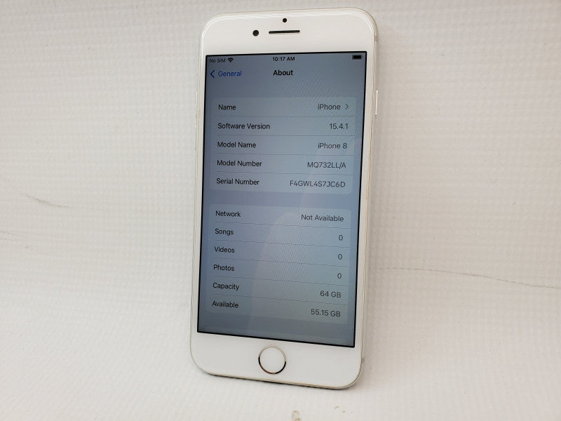 Apple iPhone 8 64GB, Unlocked White