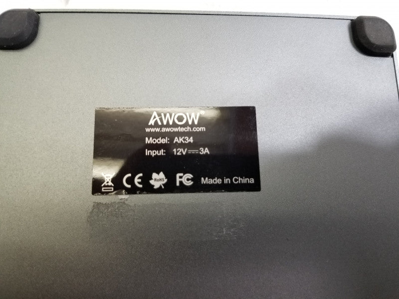 AWOW AK34, INTEL J3455@1.5GHz, 6GB RAM, No NHDDs
