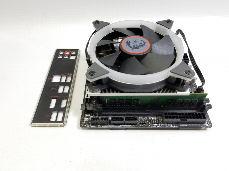 Z390 GAMING TRIDENT X PLUS MOTHERBOARD, I7-9700K@3.60GHz, 16GB RAM