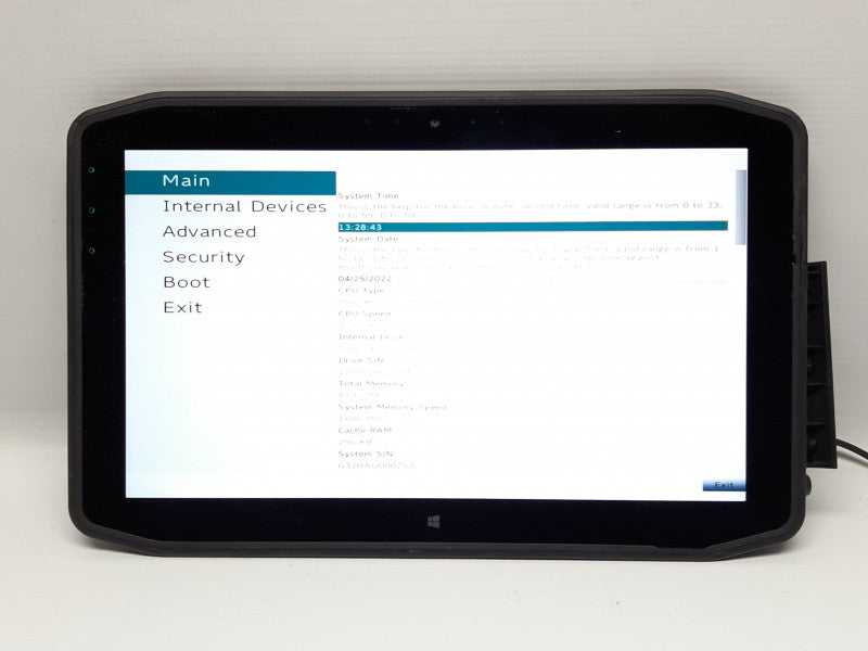 Motion R001 Rugged Tablet PC i7-4610Y @ 1.7GHz 8GB RAM 256GB SSD