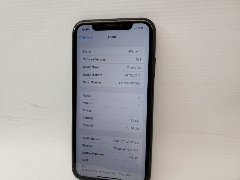 Apple iPhone XR 64GB Unlocked