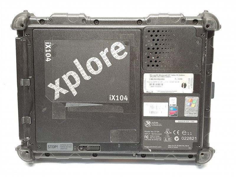 xplore ix104C2 Tablet PC Pentium M @ 1.1GHz 1GB RAM 80GB HDD.