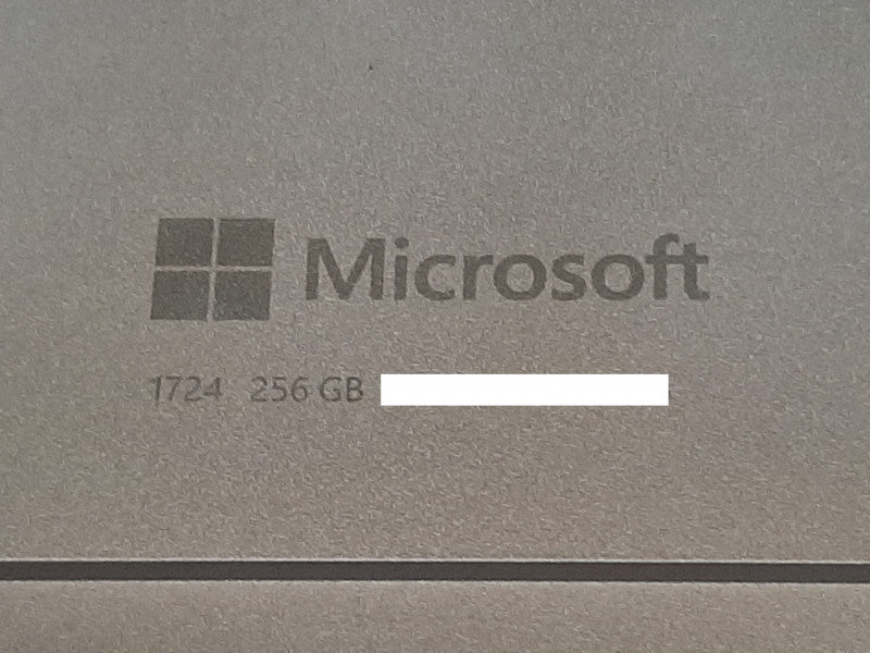 Microsoft Surface Pro 4 1724 i5-6300U @ 2.5GHz 8GB RAM 256GB SSD -See Notes
