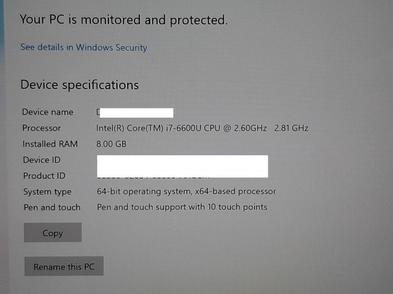 Microsoft Surface Book i7-6600U @ 2.81GHz 8GB RAM 256GB SSD GTX 965M
