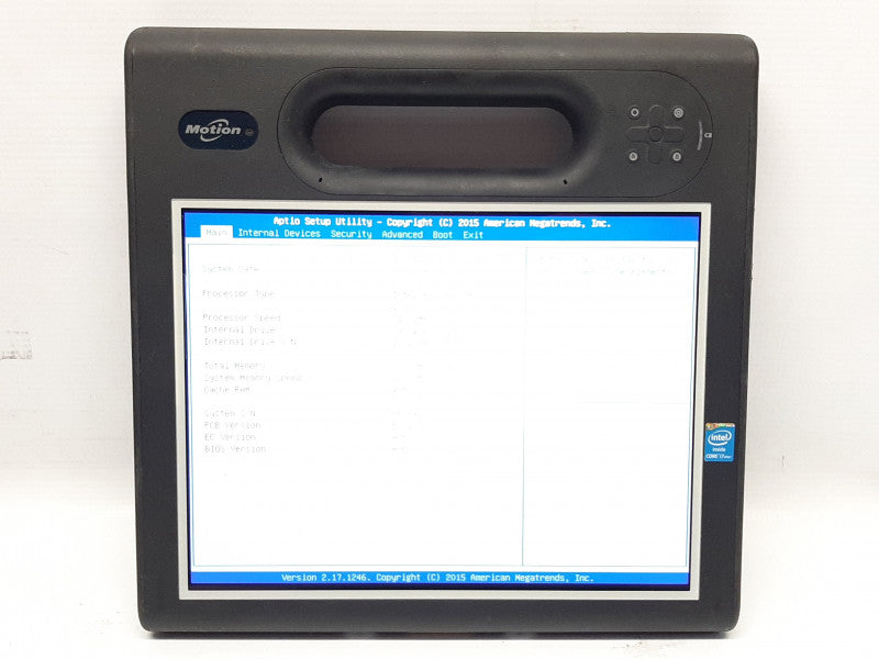 Motion MC-F5m CFT-004 Tablet PC i7-5600U @ 3.1GHz 8GB RAM 256GB SSD