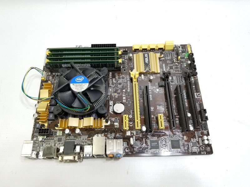 ASUS Z87-A Motherboard w/ i7-4770@3.4GHz, 16GB RAM