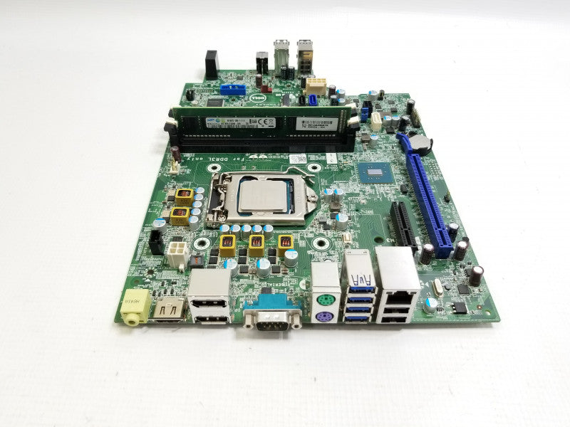 DELL OptiPlex 5040 SFF Motherboard T7D40 0T7D40 w/ i7-6700@3.4GHz, 4GB RAM, No I/O Shield
