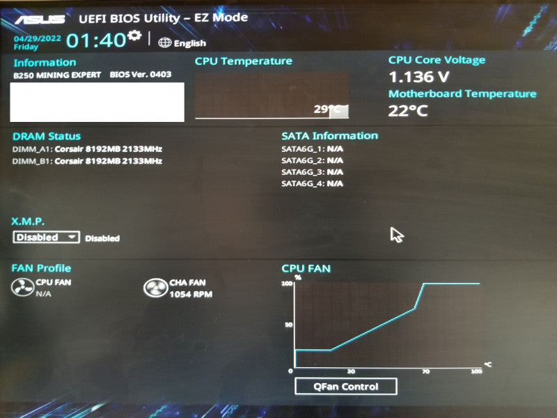 ASUS B250 Mining Expert LGA 1151 Intel Motherboard, No I/O Shield