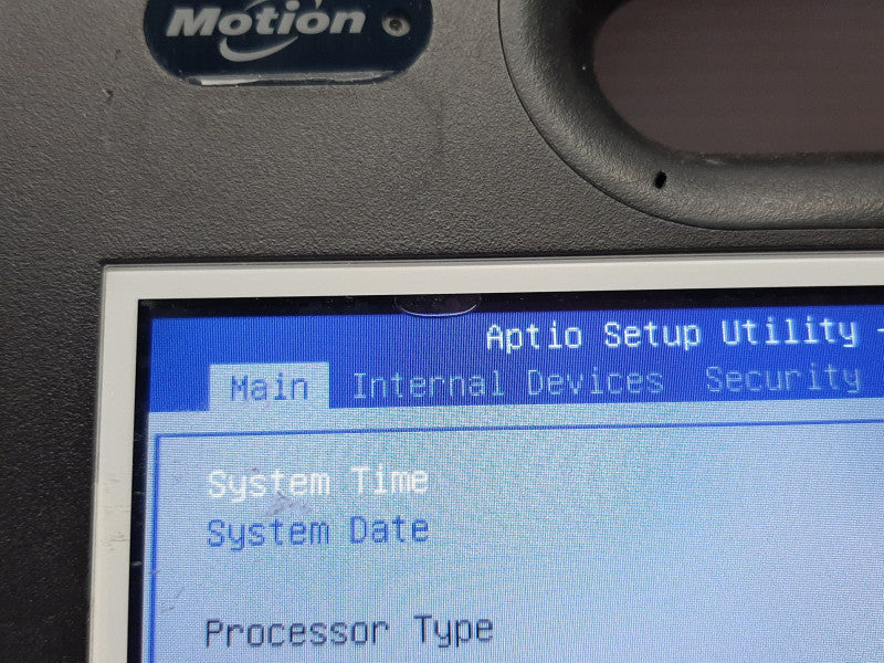 Motion MC-F5te CFT-003 Tablet PC i7-3667U @ 3GHz 4GB RAM 128GB Flash