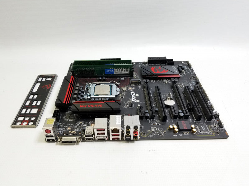 MSI B150 GAMING M3 Motherboard w/ 17-7700@3.6GHz, 32GB RAM, No CPU FAN
